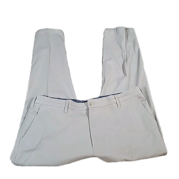 Nautica Classic Fit Flex Stretch Beige Pants Men Sz‎ 42W  x 30L - Picture 1 of 9
